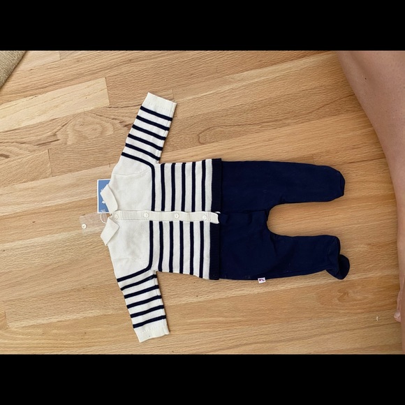 NWT Jacadi Sweater Onesie, Newborn - Picture 4 of 4